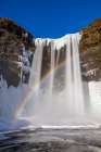 Iceland, Skogafoss Falls Art Print